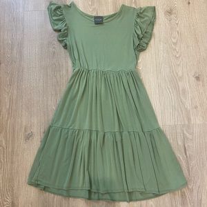 Green Olivia Rae flowy soft dress